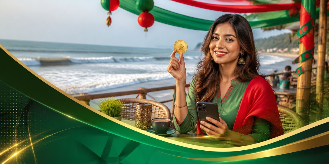 কক্সবাজারে টস প্রেডিকশন গেমে jay 999 পুরস্কার জিতছেন একজন খেলোয়াড়
